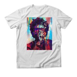 Weeknd t shirt, pop music tee